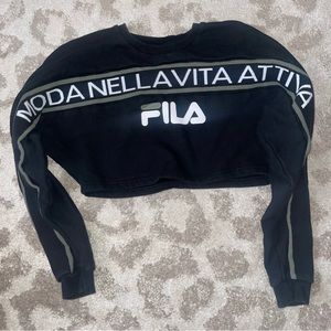 Fila Crop Sweatshirt